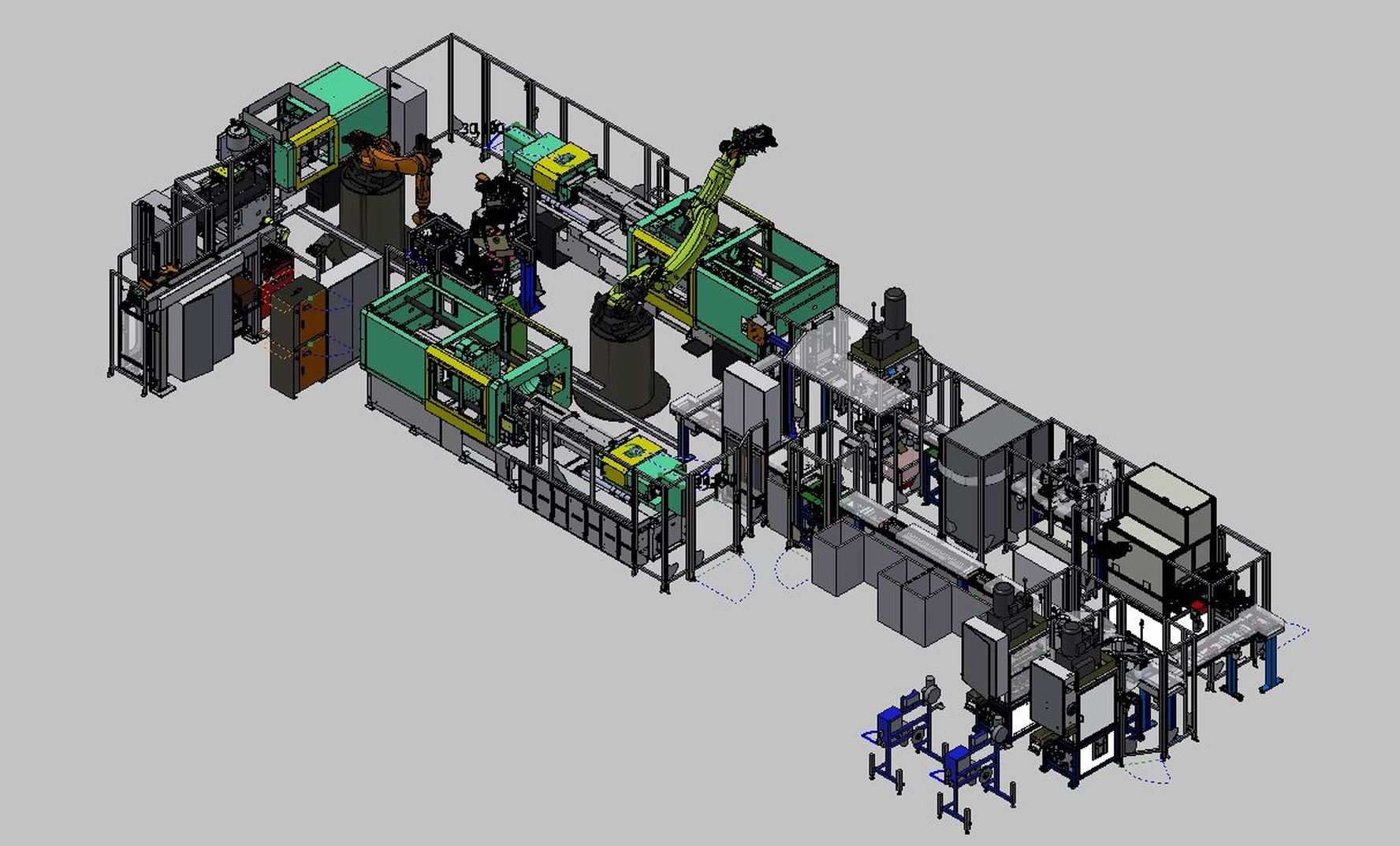 Verpackungsanlage Rundtaktsystem